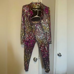Holiday Sequin set